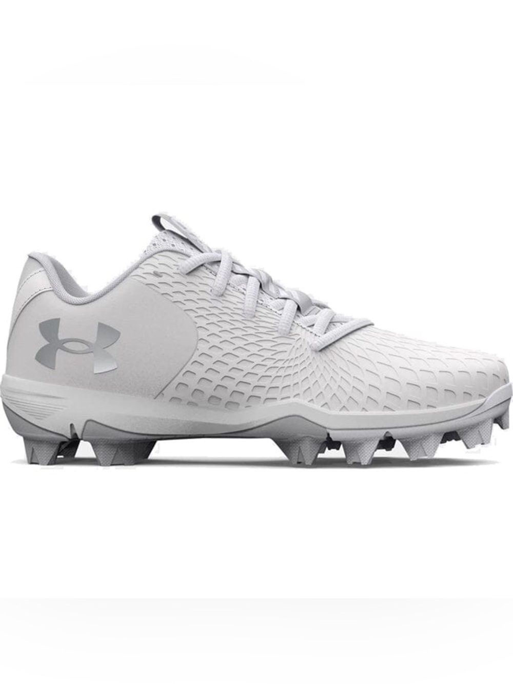 Under Armour Girl UA Glyde 2 RM Softball Cleats In White
